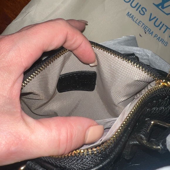 Black Embossed Mini Bag - Picture 3 of 3